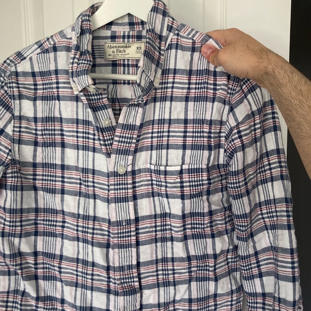 Men’s XS Abercrombie and fitch flannel shirt
